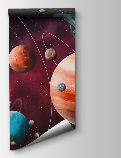 Fototapeta Planety a hvězdy ve vesmíru, Přírodní fototapety, Populární fototapety, u97423 - Tapeko.co.cz