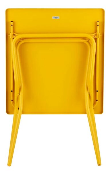 Skládací venkovní stůl Lafuma BALCONY II žlutá Miel – 64×70 cm
