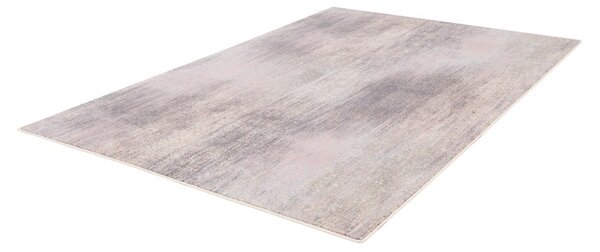 Růžovo-šedý vlněný koberec 133x180 cm Calvi rose – Agnella