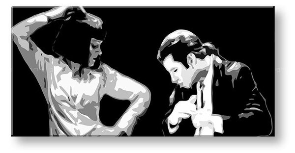 Tištěný obraz POP Art Pulp Fiction 1 díl pulp4 - 80x40 cm