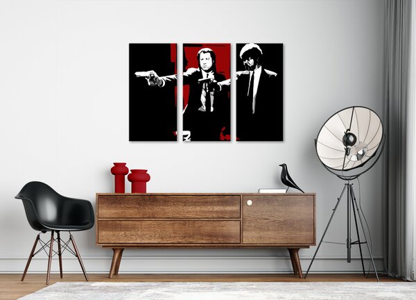 Tištěný obraz POP Art Pulp Fiction 3 díly pulp5 - 60x40 cm