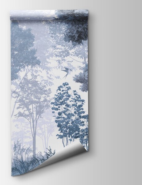 Fototapeta Les se stromy a rostlinami, Lesní fototapety, Populární fototapety, u72134v1 - Tapeko.co.cz