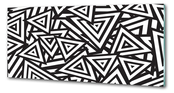 Dekorační panel sklo Trojúhelníky pozadí pksh-61261594