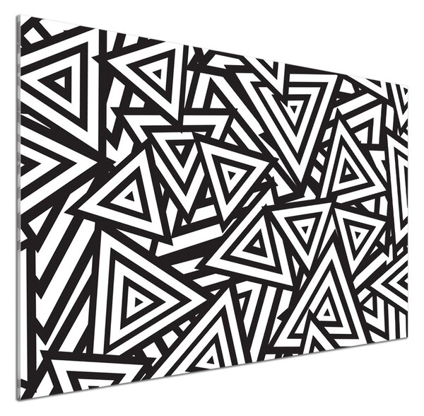Dekorační panel sklo Trojúhelníky pozadí pksh-61261594