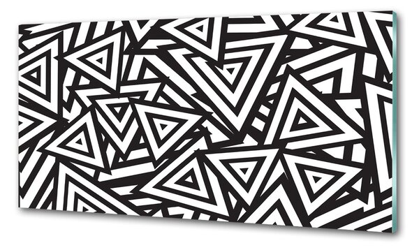Dekorační panel sklo Trojúhelníky pozadí pksh-61261594