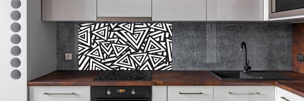 Dekorační panel sklo Trojúhelníky pozadí pksh-61261594