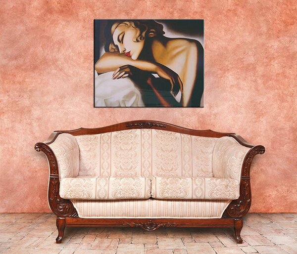 Obraz na plátně SPIACA - Tamara de Lempicka REP061 - Tamara de Lempicka REP061 - 50x60 cm