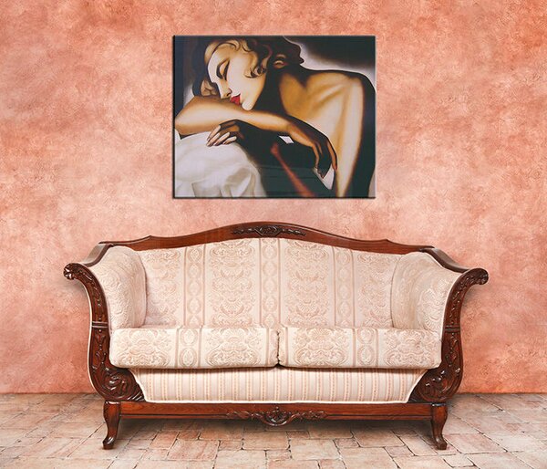 Obraz na plátně SPIACA - Tamara de Lempicka REP061 - Tamara de Lempicka REP061 - 50x60 cm
