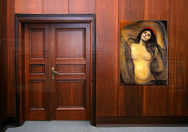 Obraz na plátně MADONNA - Edvard Munch REP102 - Edvard Munch REP102 - 60x80 cm
