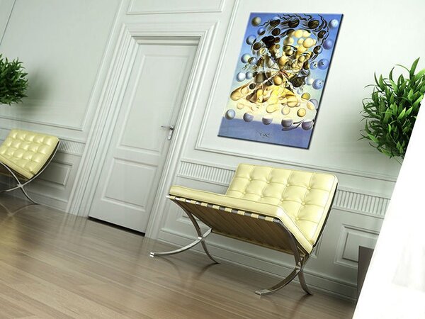 Obraz na plátně GALATEA ZE SFÉR - Salvador Dalí REP119 - Salvador Dalí REP119 - 70x50 cm