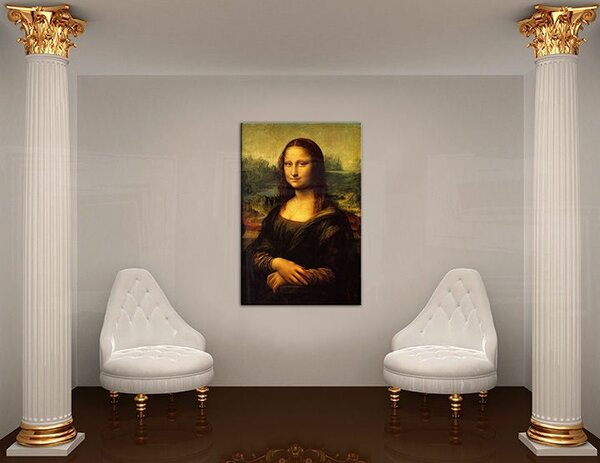Obraz na plátně MONA LISA - Leonardo Da Vinci REP177 - Leonardo Da Vinci REP177 - 50x30 cm