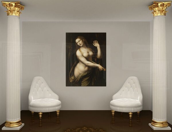 Reprodukce obrazu na plátně - Leonardo da Vinci REP264 - Leonardo da Vinci REP264 - 30x40 cm