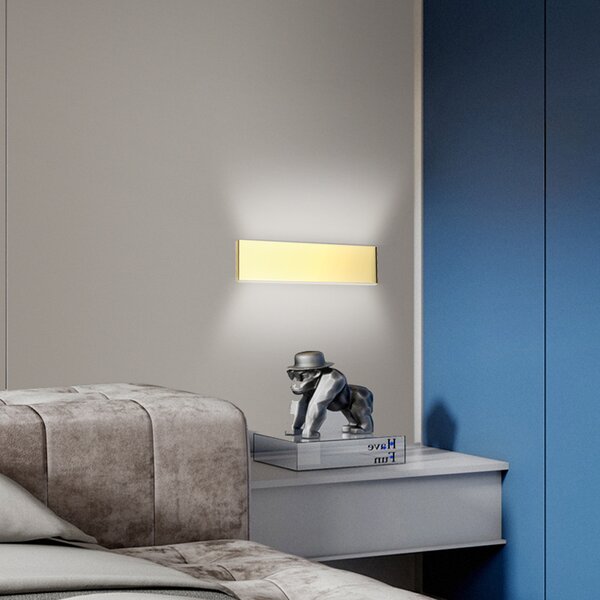 Immax NEO LISTON Smart nástěnné svítidlo 29cm 8W zlaté Zigbee 3.0