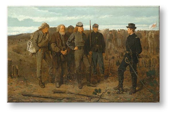 Obraz na plátně Winslow Homer - Vězni z fronty - Vězni z fronty - 40x60 cm