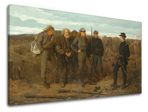 Obraz na plátně Winslow Homer - Vězni z fronty - Vězni z fronty - 40x60 cm