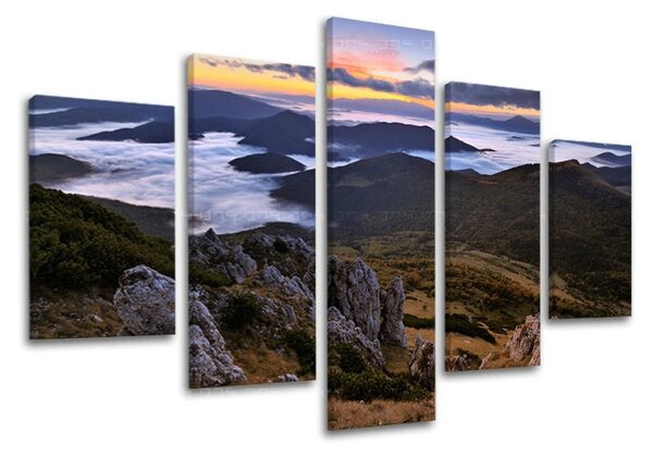 Obraz na stěnu 5 dílů SLOVENSKO - 100x80 cm