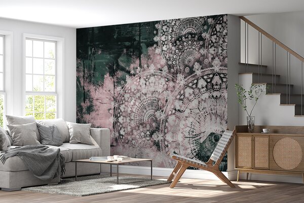 Fototapeta Složité vzory v jemných odstínech, Designové fototapety na zeď, Populární fototapety, u93958v2 - Tapeko.co.cz