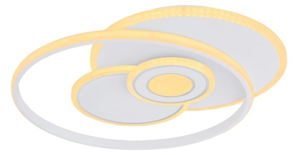 Globo 48442-50SH - LED Stm stropní svítidlo RODERICK 50W/230V 46x54,5 cm+DO