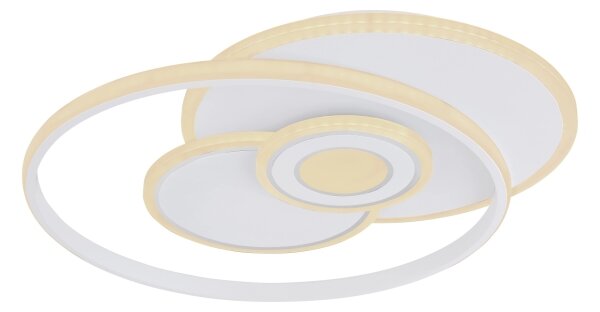 Globo 48442-50SH - LED Stm stropní svítidlo RODERICK 50W/230V 46x54,5 cm+DO