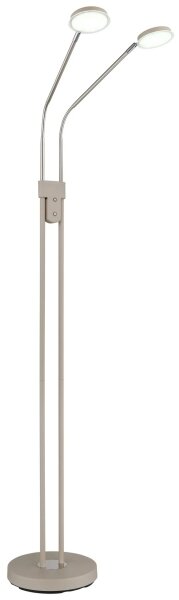 Globo 58504-2SSA-LED Stm Stojací lampa SILVIO 2x6,5W/230V 2700/3350/4000K béžová