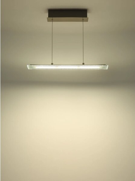 Globo 17019 - LED Dotykový stmívatelný lustr na lanku NOVAK 12W/230V