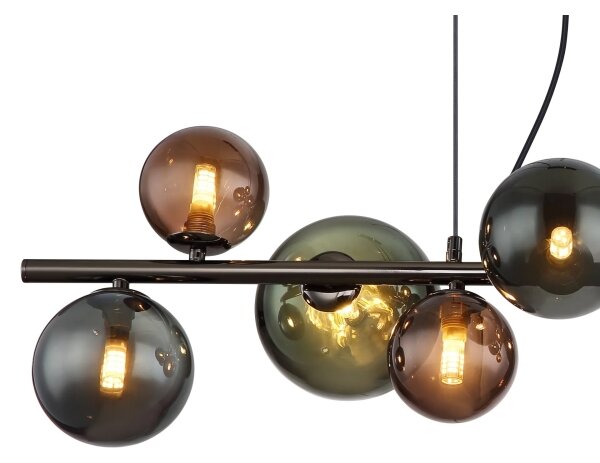 Globo 56142-9H - LED Lustr na lanku RIHA 9xG9/3W/230V