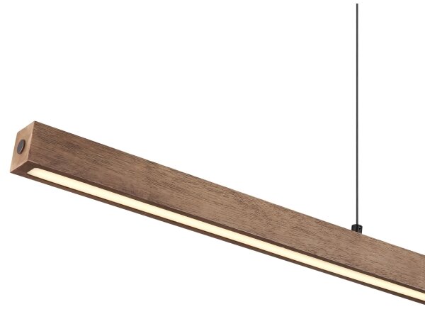 Globo 17015 - LED Stm dot lustr na lanku OLIVUS LED/24W/230V 3000K hnědá