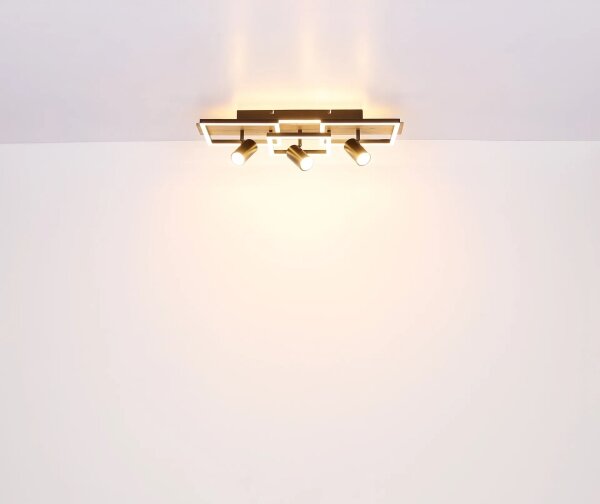 Globo 67305D2 - LED Stro svítidlo KASSU LED/48W/230V + 3xGU10/5W 3000K 27x72 cm