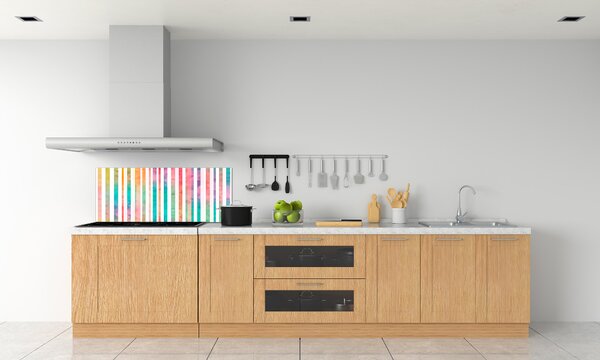 Panel do kuchyně Duhové pásky pksh-61837833
