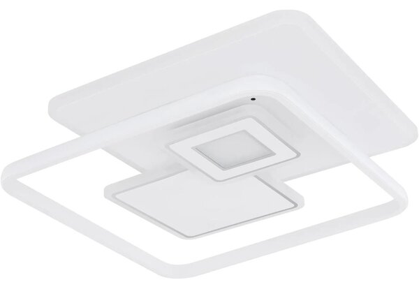Globo 48441-50SH - LED Stm stropní svítidlo RODERICK 50W/230V 50,3x50,3 cm+DO