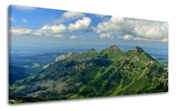 Obraz na stěnu PANORAMA SLOVENSKO / TATRY - 30x60 cm