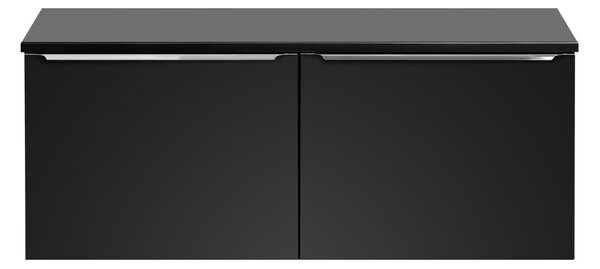Koupelnová skříňka s deskou SANTA FE Black D120/1 | 120 cm