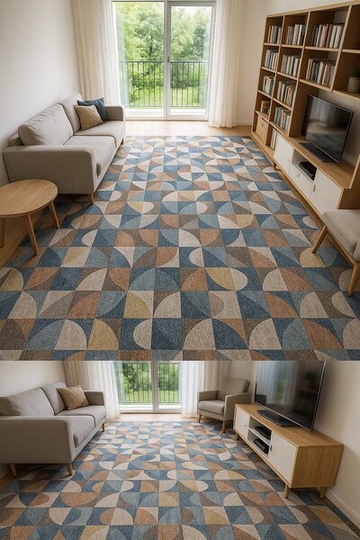 Ayyildiz, AKCE: 100x450 cm Metrážový koberec Royal 4808 Brown, šíře, vícebarevná, juta, textil, dětský pokoj