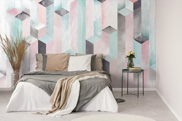 Tapeta pastelové sloupy