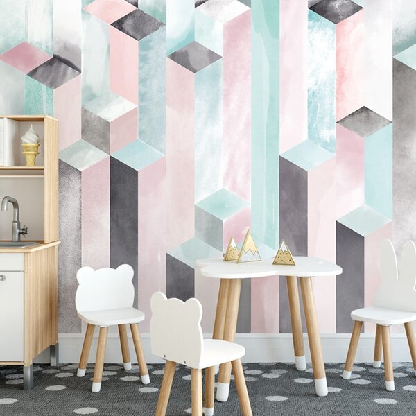 Tapeta pastelové sloupy