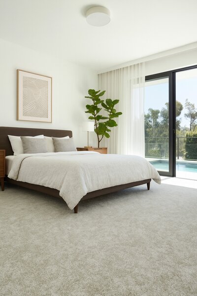 Condor Carpets, Metrážový koberec Serena 6662, na míru, šíře 4m,5m, zelená, filc, ložnice