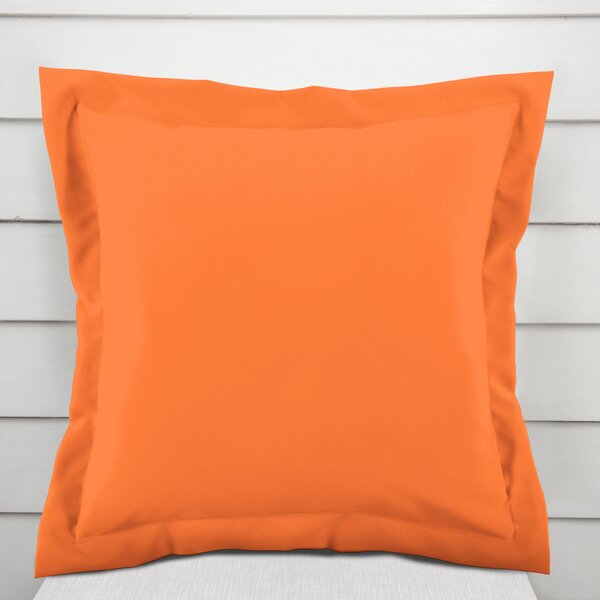 Biante Dekorační povlak na polštář s lemem Rongo RG-035 Oranžový 30 x 50 cm