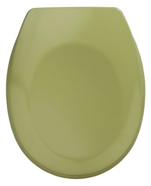 Zelené WC prkénko z duroplastu BERGAMON, 35x44,5, 37x44, 23x29 cm, WENKO