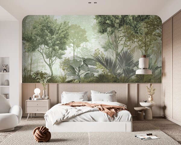 Fototapety Ráno v hlubinách lesa, Fototapety les, Fototapety jungle, u97409 : uwalls.cz