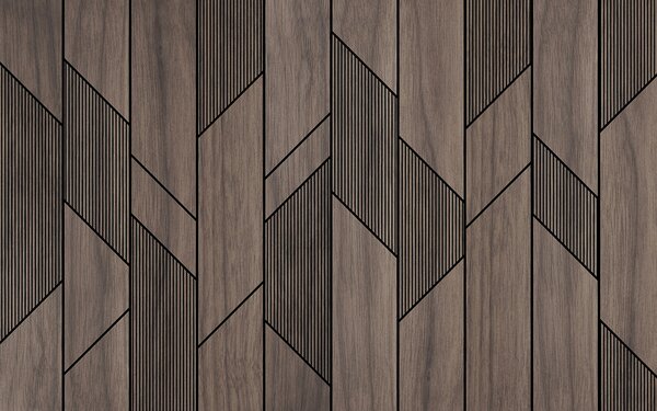 Fototapeta Dřevěné obložení s černými linkami, Fototapety s texturou, Populární fototapety, u97427 - Tapeko.co.cz