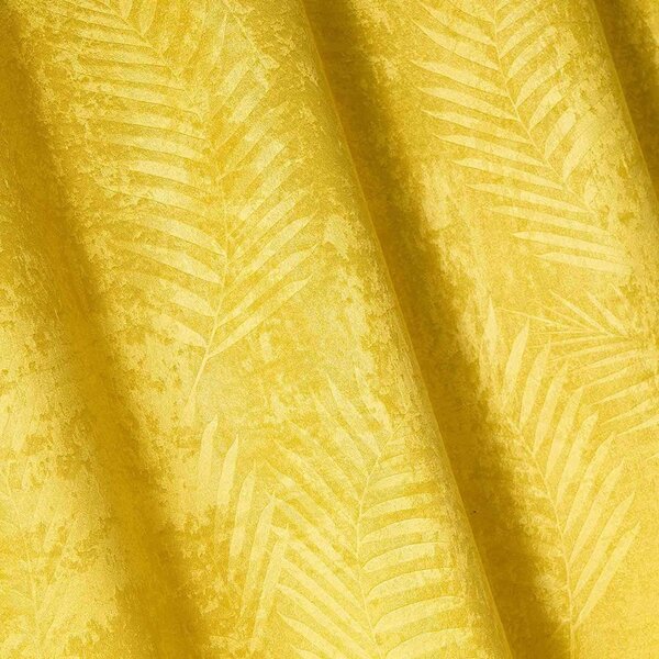 Zatemňovací opona Tropical, 140 x 240 cm, žlutá
