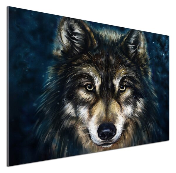 Skleněný panel do kuchyně Vlci pksh-62237504