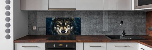 Skleněný panel do kuchyně Vlci pksh-62237504