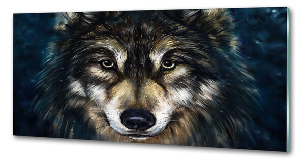 Skleněný panel do kuchyně Vlci pksh-62237504