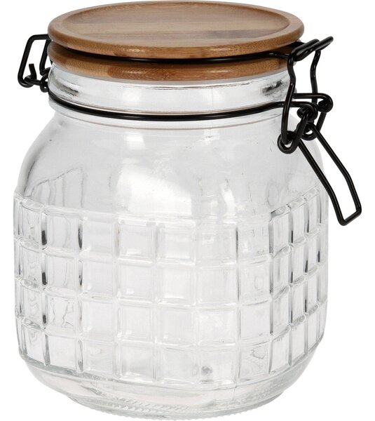 Skleněná dóza s víkem, 1100 ml