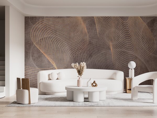 Fototapeta Elegantní linie na texturovaném pozadí, Designové fototapety na zeď, Populární fototapety, u97469 - Tapeko.co.cz