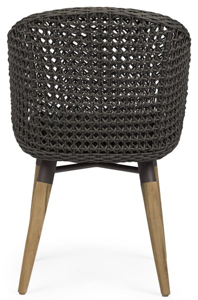 Bizzotto designové židle Ninfa Dark Chair