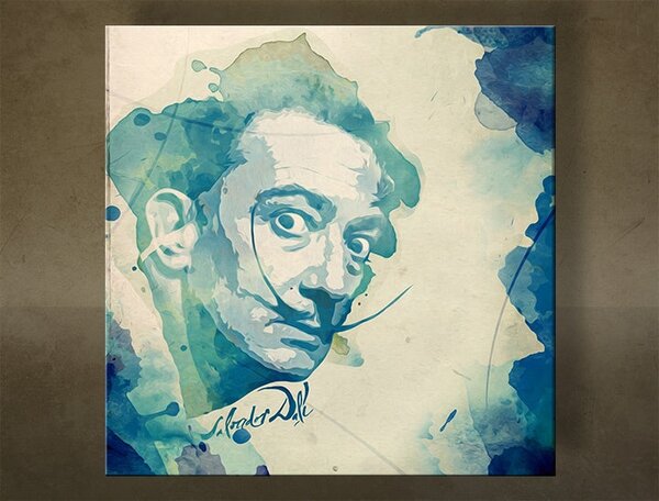 Obraz na stěnu Salvador Dalí - AQUArt / Tom Loris 004AA1 - AQUArt / Tom Loris 004AA1 - 40x40 cm