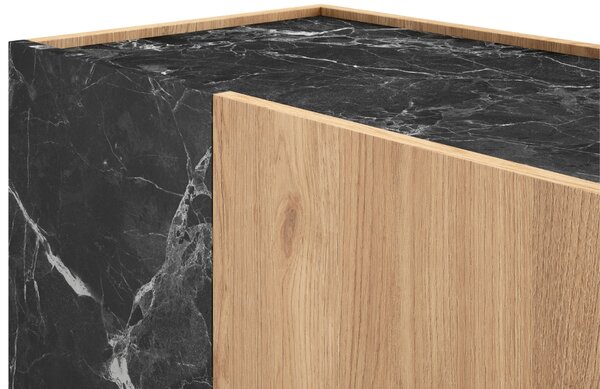 Marckeric Komoda Dione 80 x 42 cm s dubovým dekorem