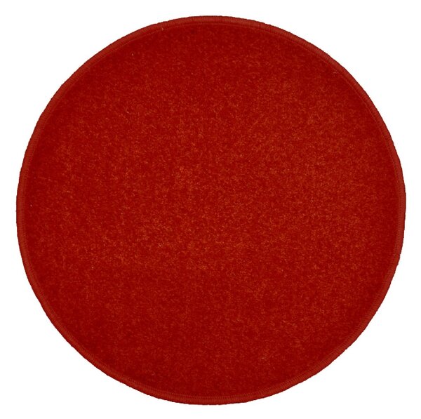 Vopi koberce Eton vínově červený koberec kulatý 200x200 obšitý - 57x57 (průměr) kruh cm